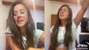 ¡Es una bachata! Denise Rosenthal mostró su nueva canción en TikTok