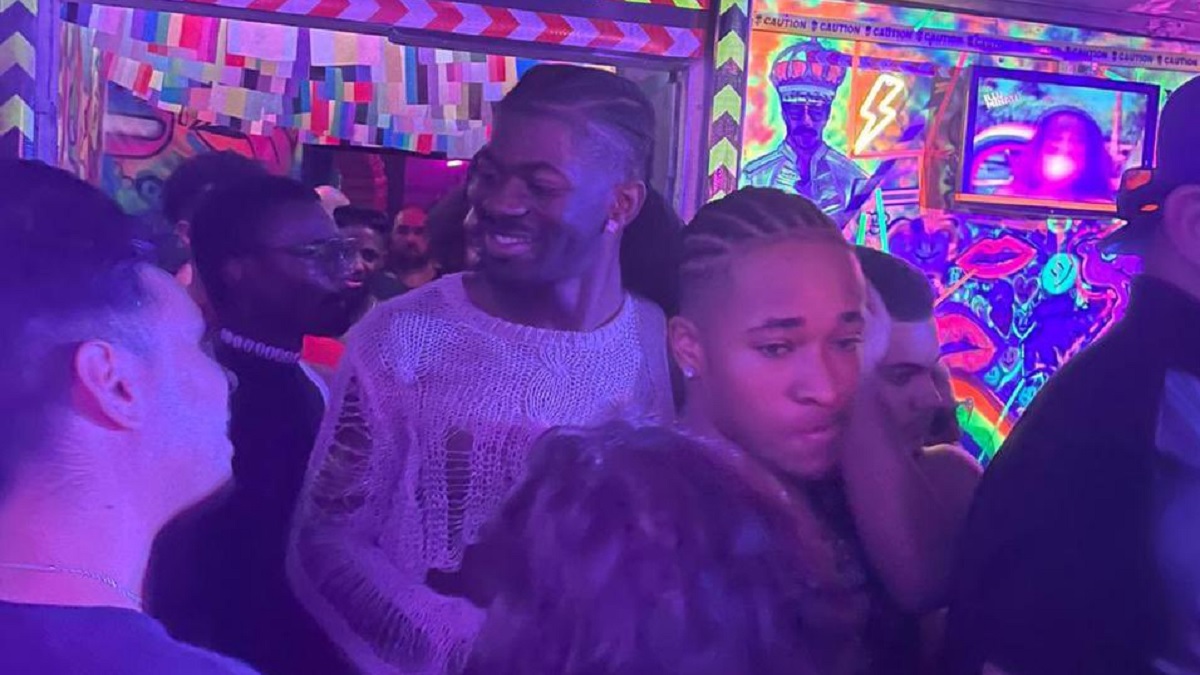 Lil Nas X se fue a carretear al término de su show en Lollapalooza Chile 2023