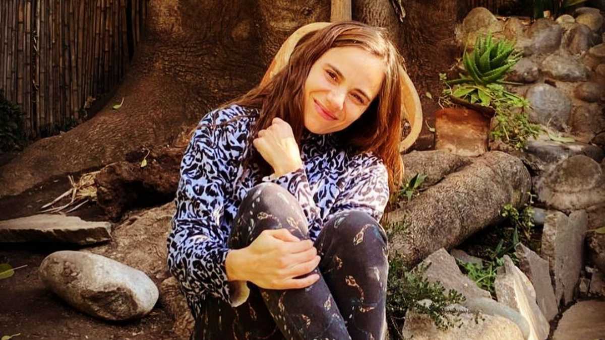 La foto más tierna de María Gracia Omegna y su hija Anka