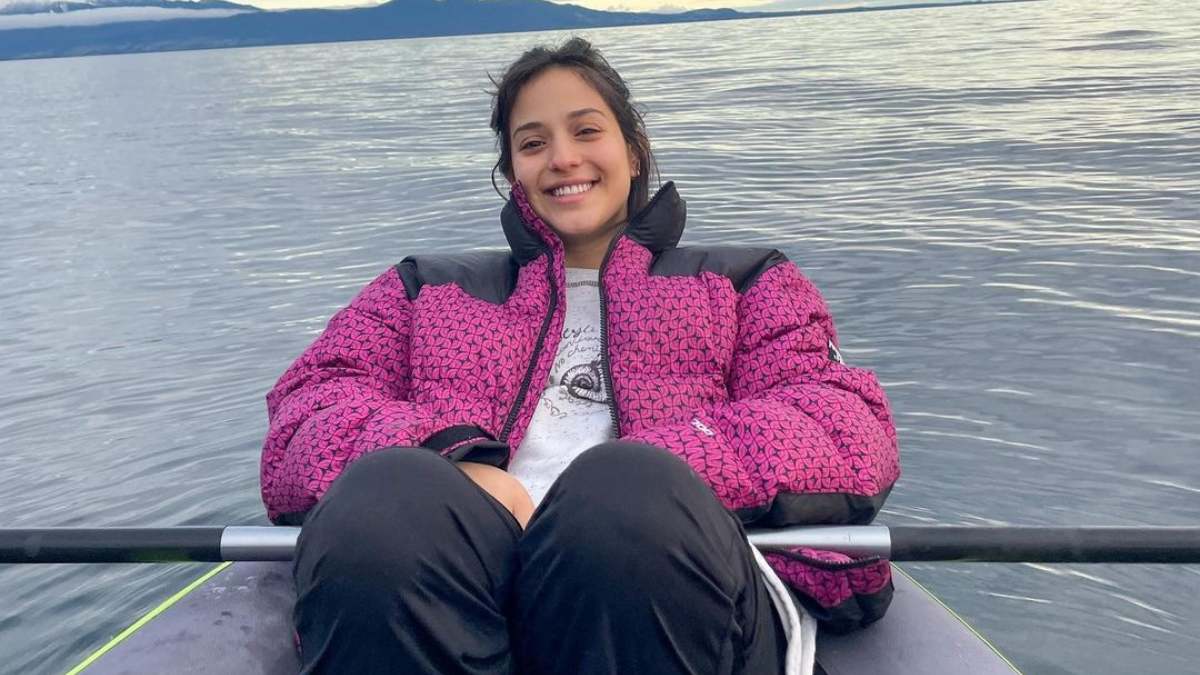 "Se vuelve a las pistas": Las fotos de Rocío Toscano en medio del viaje que la alejó de sus hijos