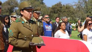 "Nos arrebataron a una madre": Hijo de la sargento Olivares entrega emotivo discurso en el funeral de su madre