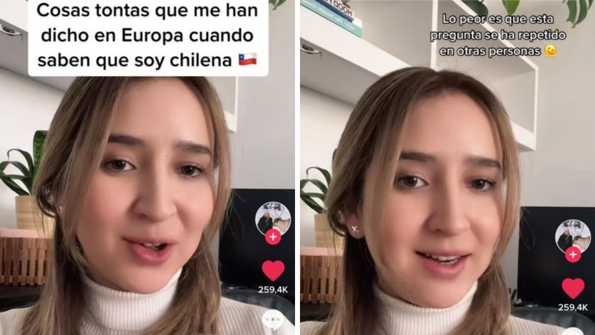 “¿Hay iphone en Chile?”: Chilena se vuelve viral en TikTok por contar las preguntas tontas que le hacen en Europa