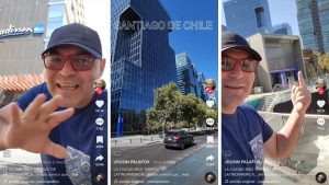 “Estoy en gringolandia, no en un país de América Latina”: Influencer mexicano se sorprende al pasear por Santiago