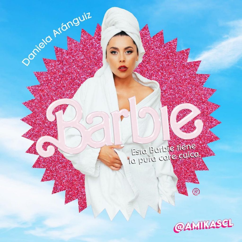 Daniela Aránguiz como Barbie
