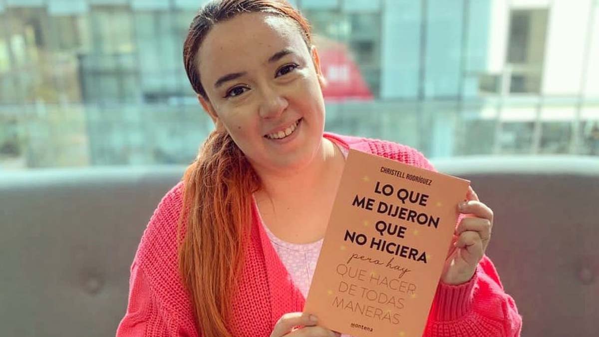 "Hace mucho quería contarles": Christell Rodríguez lanzó su primer libro