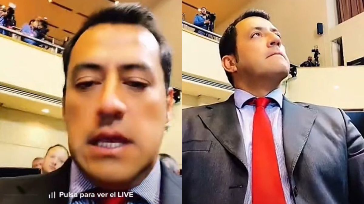"Manga de comunistas": Hotuiti Teao y el polémico live en TikTok desde el Congreso, las redes lo destrozaron