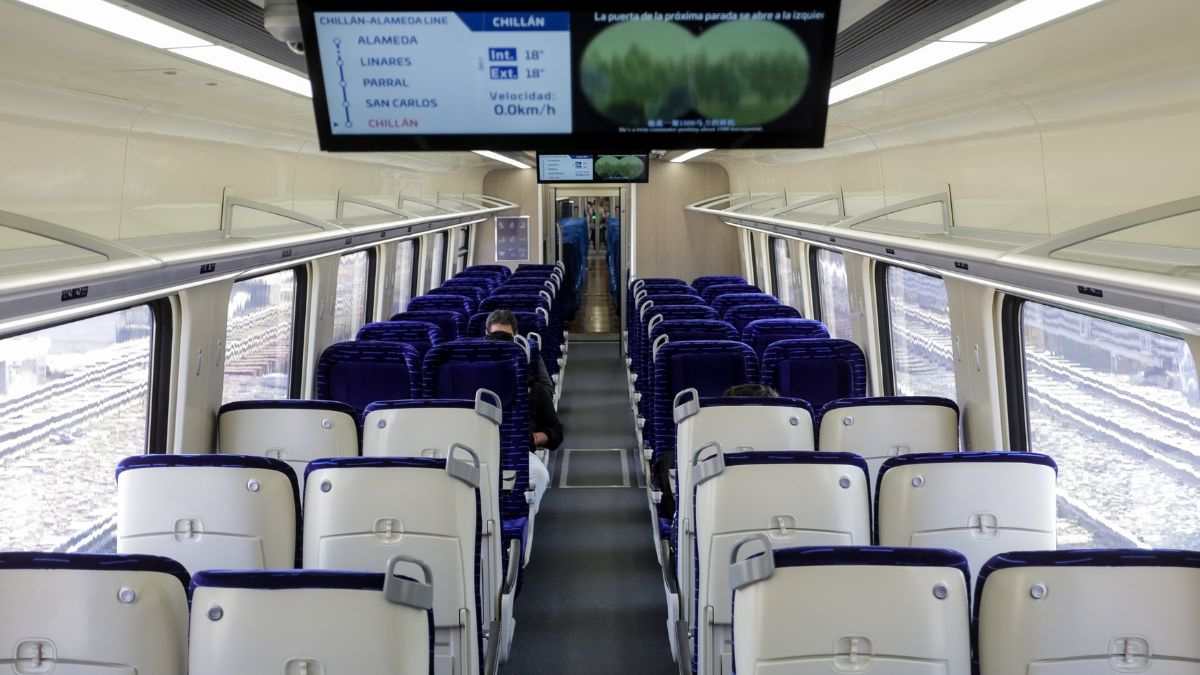 De Santiago a Chillán: Así lucirán los nuevos trenes que presentó el Gobierno