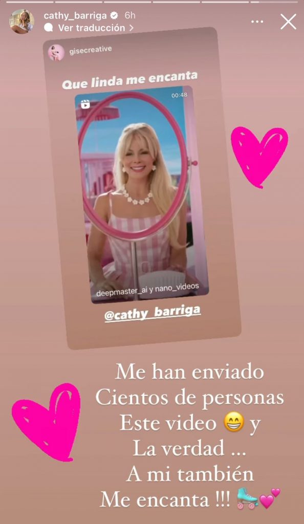 Cathy Barriga por Barbie
