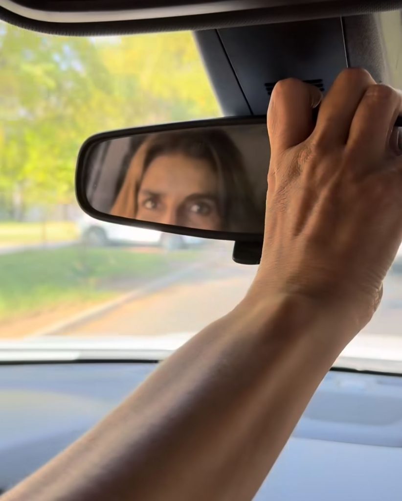 María Luisa Godoy camioneta