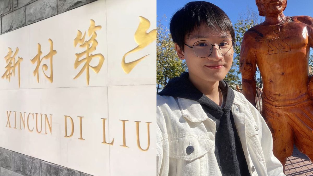 Con oro en la entrada: Yuhui Lee mostró el lujoso colegio donde estudió en China cuando era niño