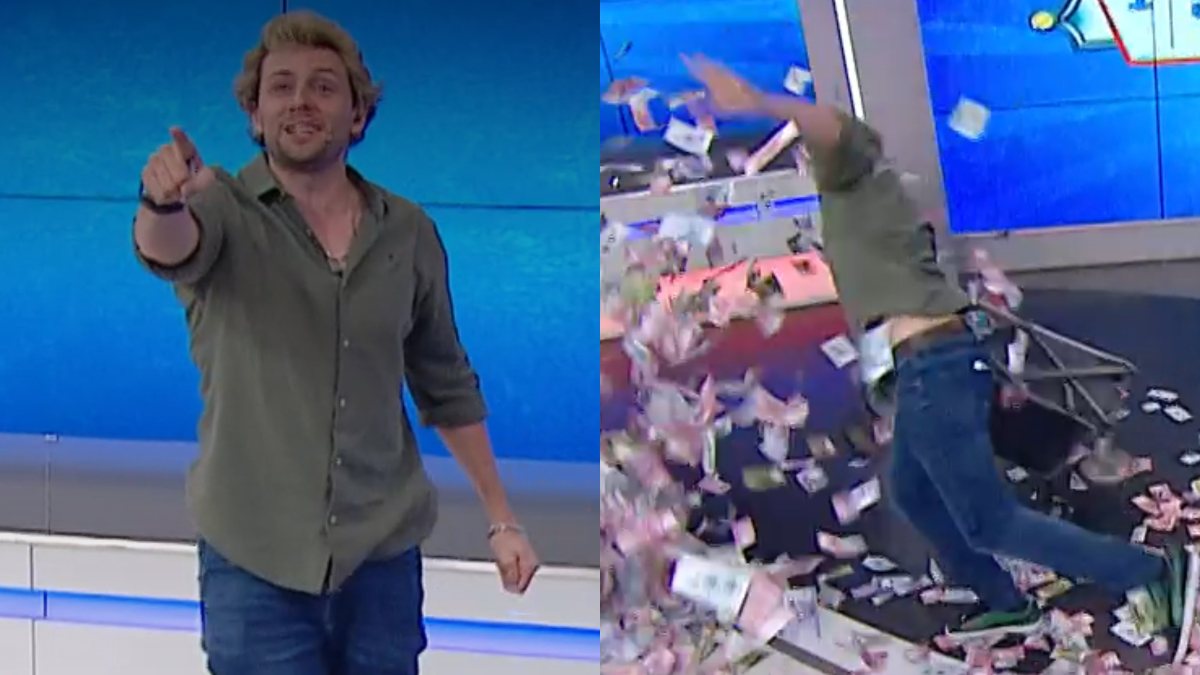 "¡Quiero volver al estudio de Mucho Gusto!": La caída de Joaquín Méndez que hizo estallar en carcajadas a Coté Quintanilla