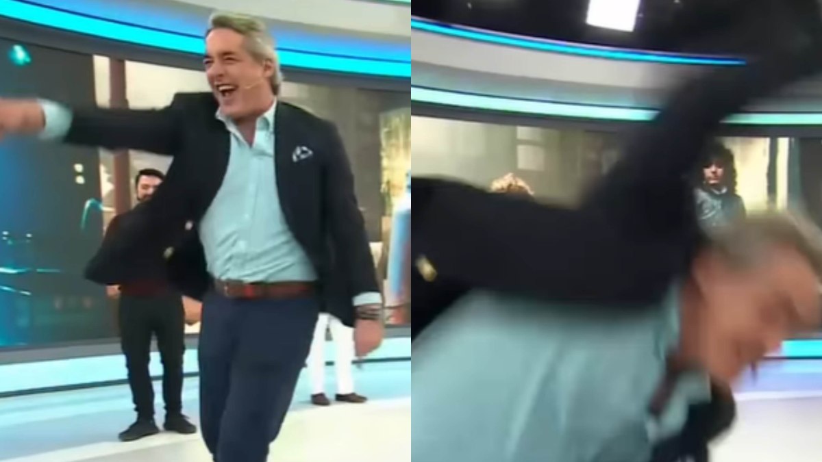 "Te lo dije": La caída de José Luis Repenning que provocó inesperada reacción de Priscilla Vargas