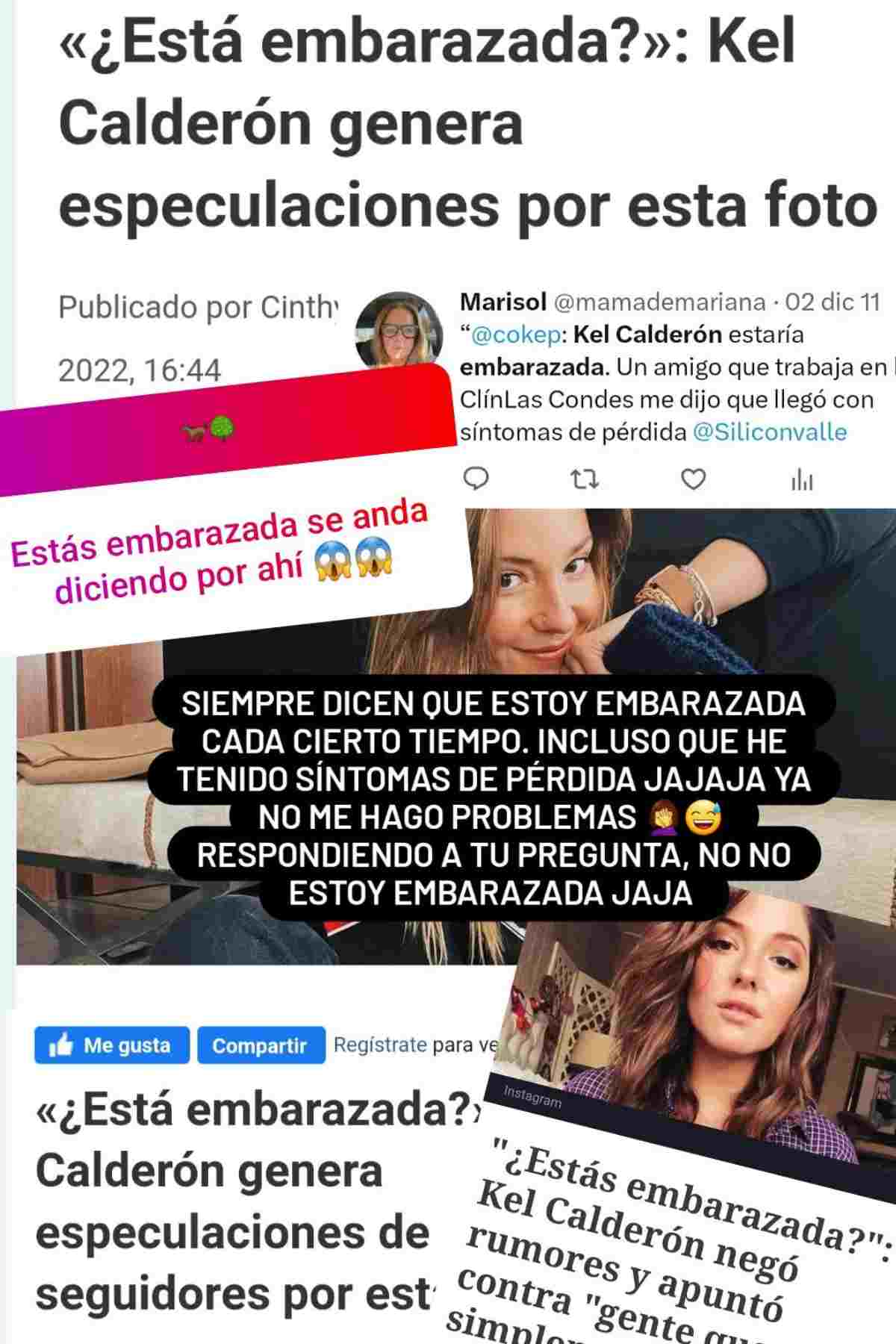 Kel Calderon Embarazada