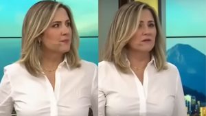 Michelle Adam recibió desubicado comentario por periodista en su regreso a Canal 13: La meteoróloga se retiró del estudio de Tu Día