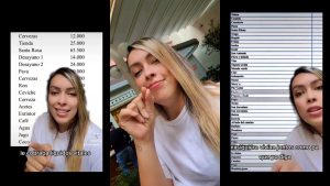 Desde el agua hasta el motel: El viral de TikTok del novio que le cobraba todas las salidas a su novia por planilla Excel