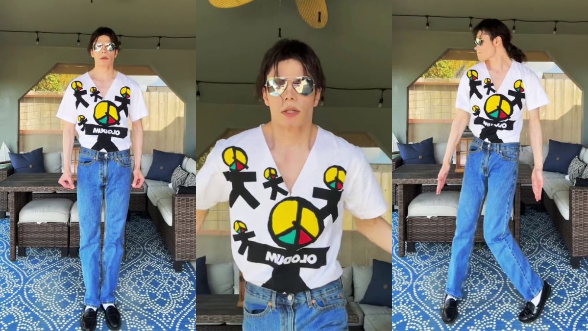 ¿Andaba de parranda? Tiktoker sorprende con impactante parecido a Michael Jackson