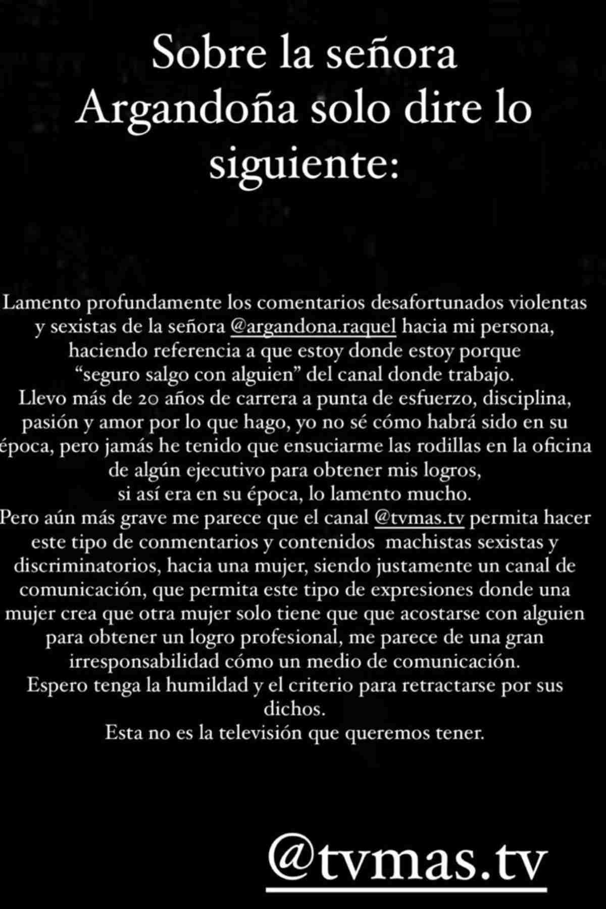 Yamila Reyna Raquel Argandona 