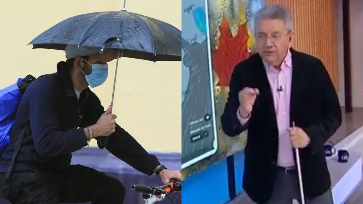 Lluvia en Santiago: Jaime Leyton se la jugó con pronóstico para la Región Metropolitana