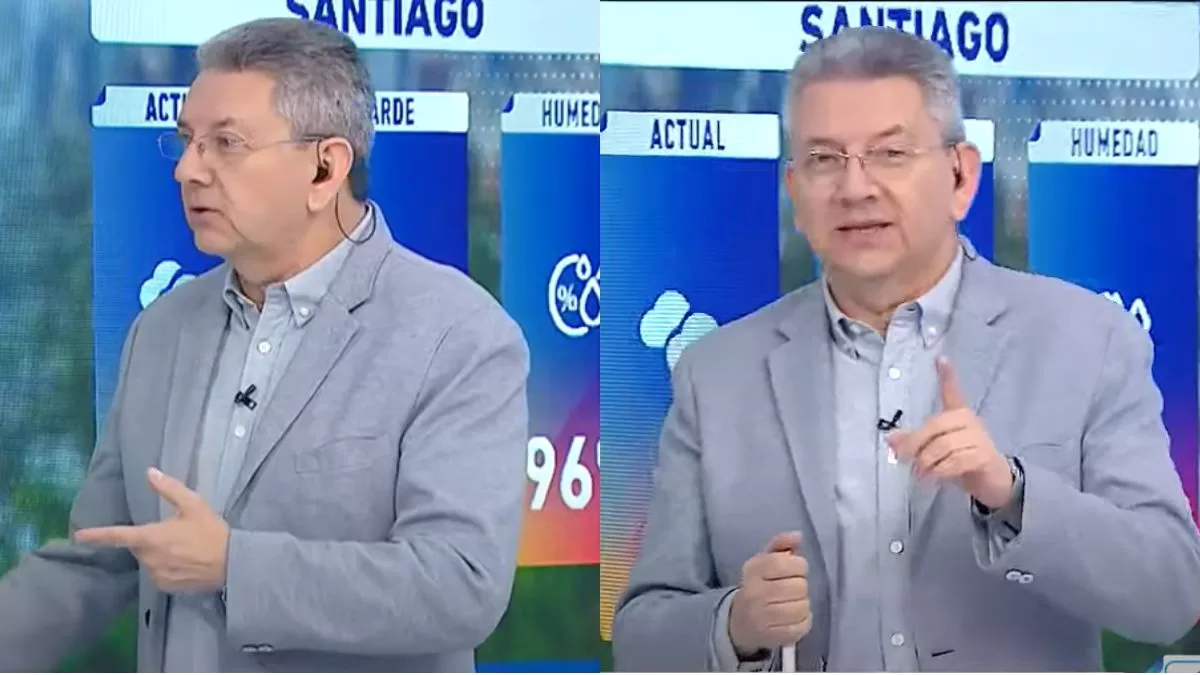 Lluvia en Santiago: Jaime Leyton reveló la hora en que se largará a llover en la Región Metropolitana