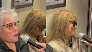 Tiktoker se hace viral al preguntar a los pasajeros a qué huele el Metro de Santiago