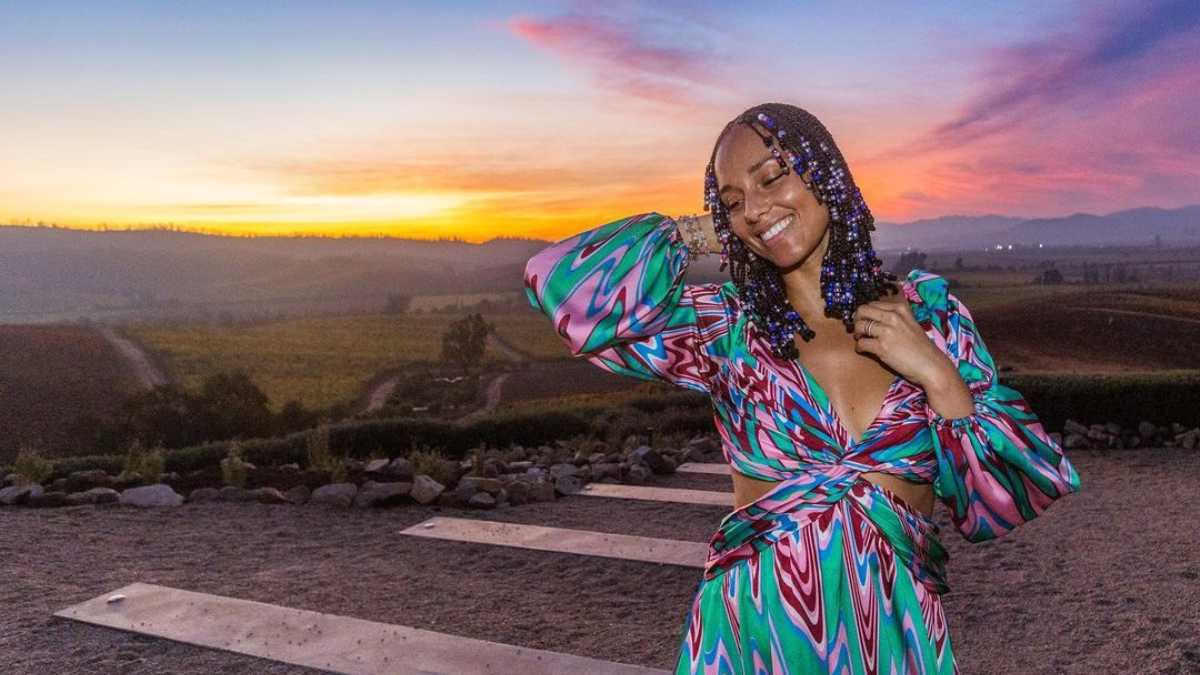 Créditos: @aliciakeys