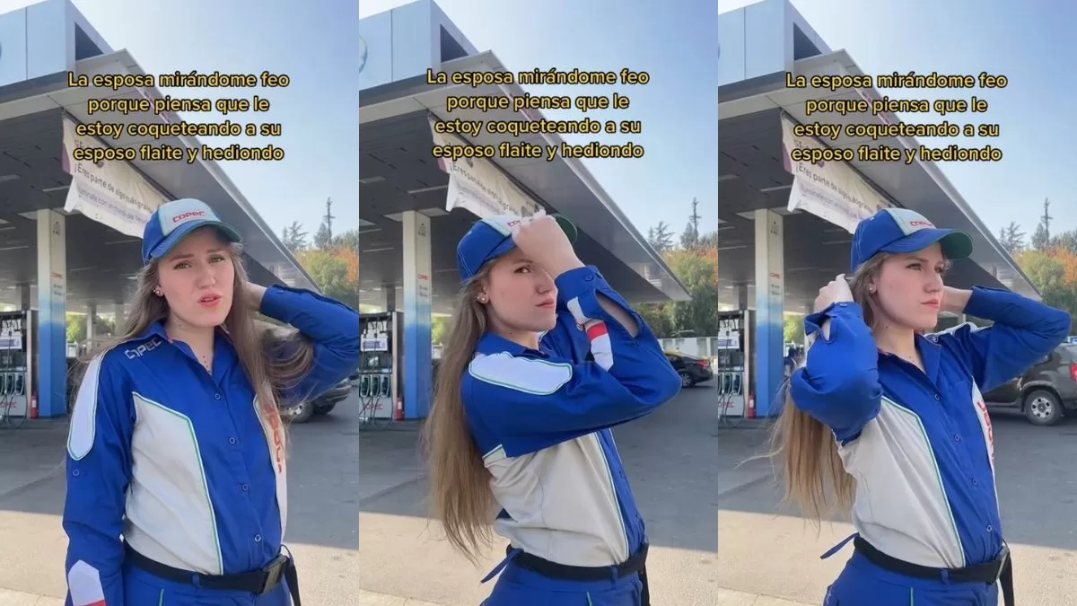 Bombera es furor en TikTok con sus jugados videos y es catalogada como "la más bella de Chile"