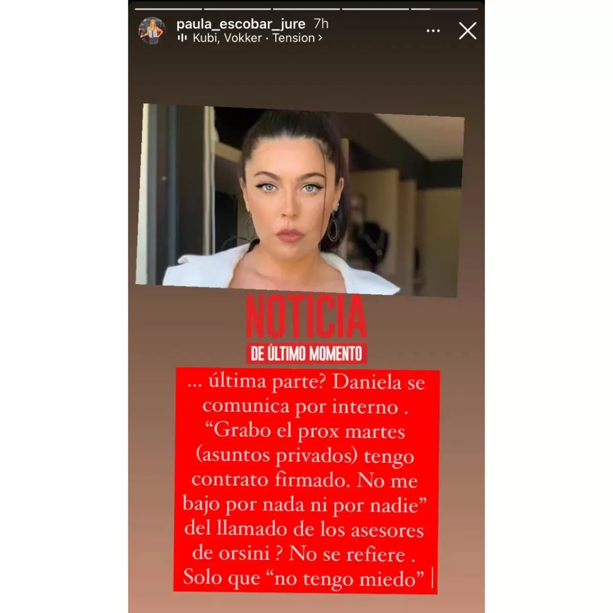Publicación de Paula Escobar