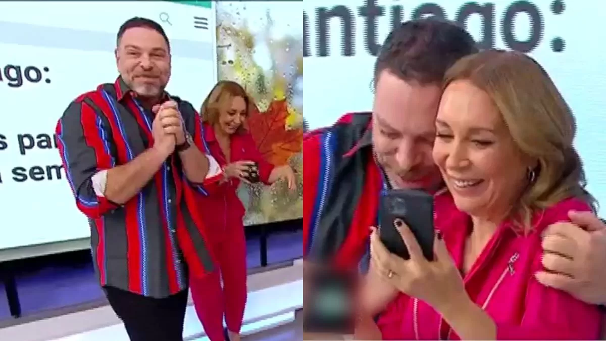 José Antonio Neme sufrió divertido chascarro en Mucho Gusto: "Amiga, perdona"