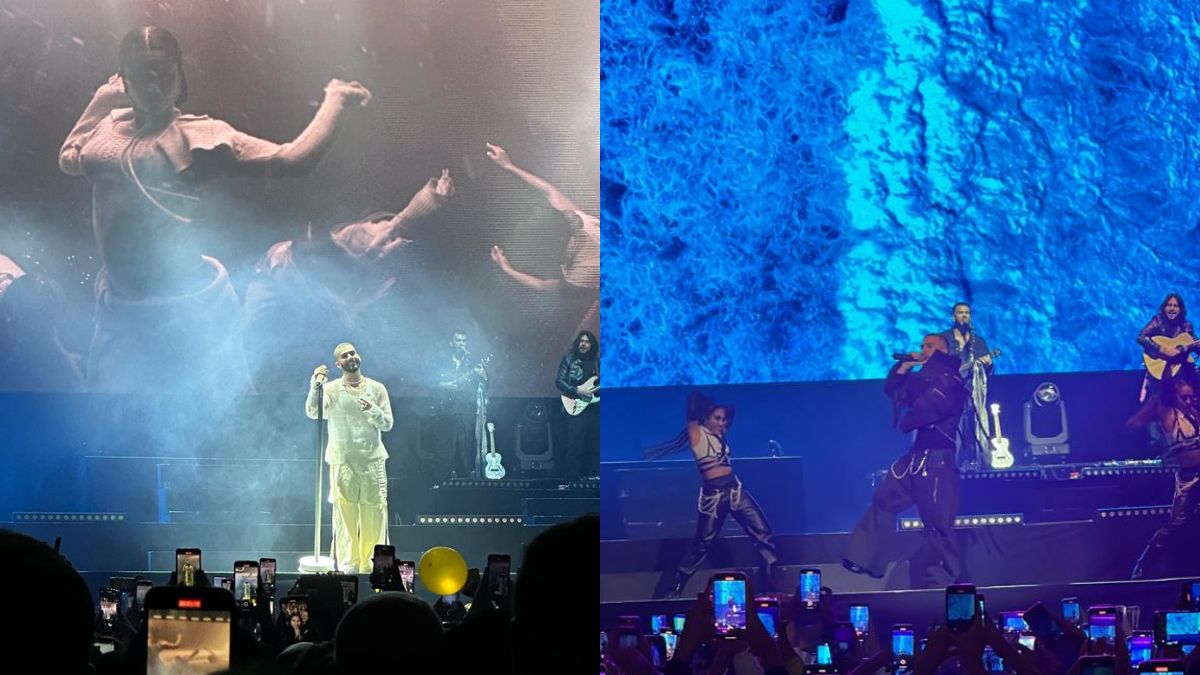 Desde el coro Teletón hasta un salud en el escenario: Los 4 mejores momentos del concierto de Manuel Turizo en Chile