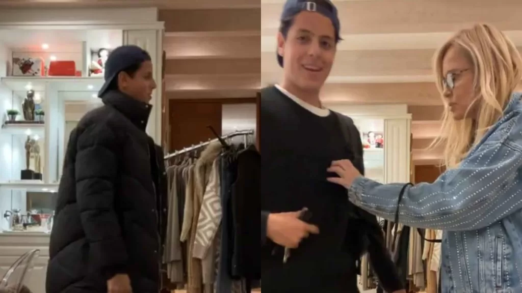 Maximo Menem Cecilia Bolocco