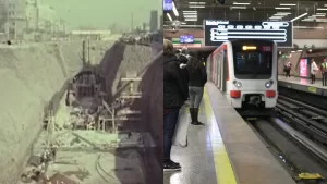 ¡Ya han pasado 54 años! Así fue la construcción de las primeras estaciones de la Línea 1 del Metro de Santiago