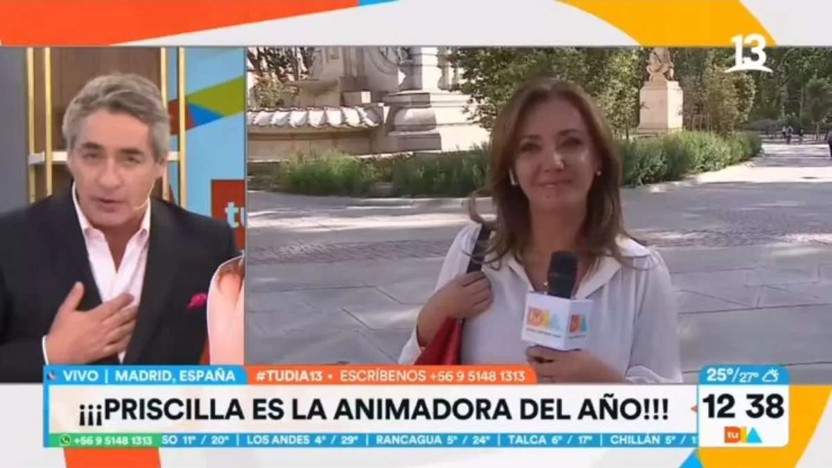 "Te lo mereces": Repenning hizo llorar a Priscilla Vargas con conmovedoras palabras tras ganar el Copihue de Oro