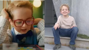 Así fue el debut como actor de Alexander Tobar, el pequeño de Como la vida misma