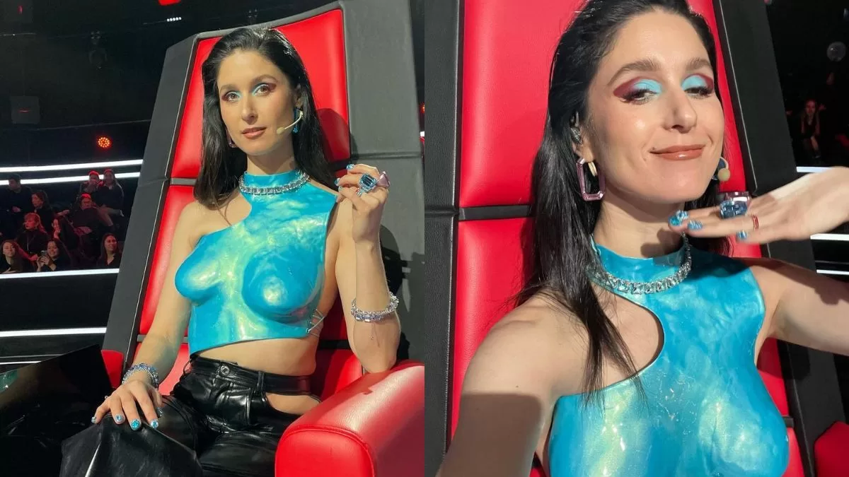 Enfocado en Zendaya y lleno de joyas Swarovski: Así se construyó el corset de Fran Valenzuela en la final de The Voice