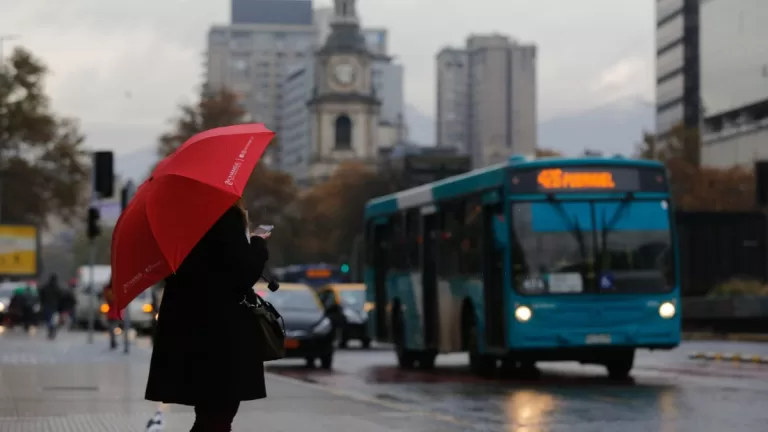 Lluvia En Santiago