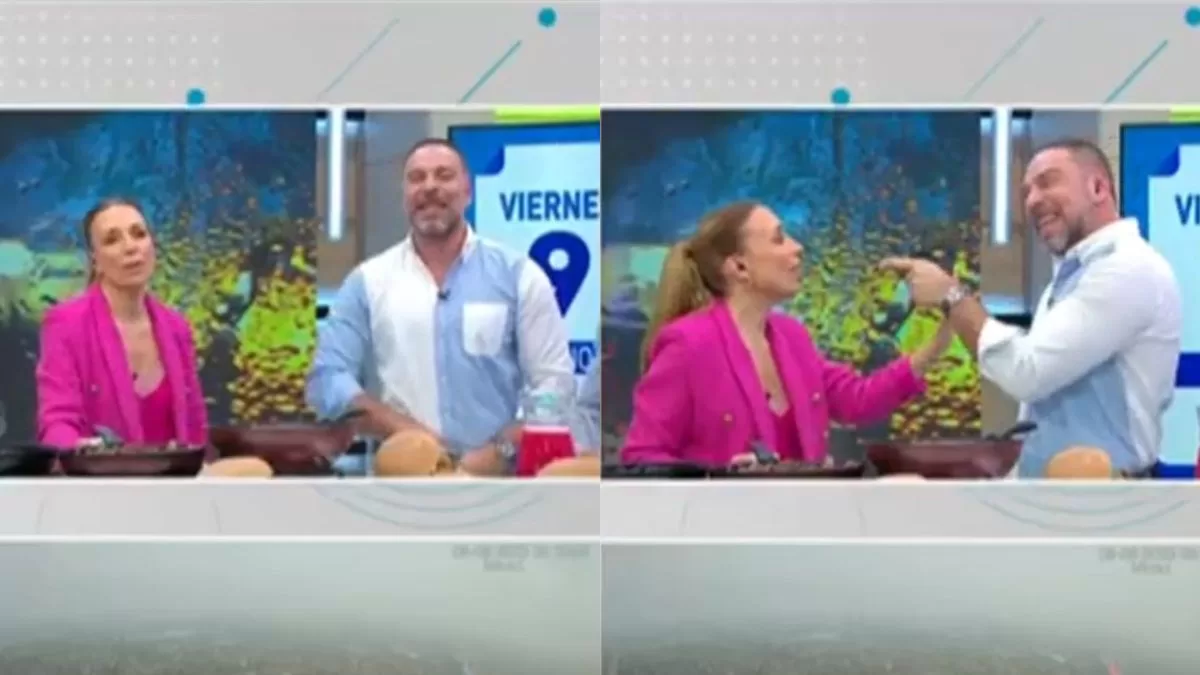 Sin pelos en la lengua: Neme lanzó nuevo dardo a Diana Bolocco en el Mucho Gusto y Karen tuvo que silenciarlo