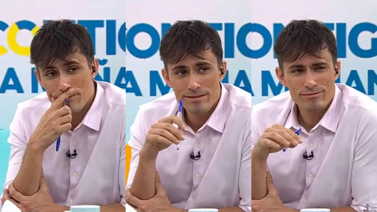 "No se por qué dice esas cosas el señor": El coqueto mensaje de un conductor que enrojeció a Roberto Cox en el matinal