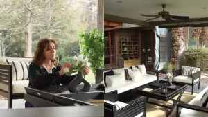 ¡Casi una mansión! Esta es la increíble terraza remodelada de Carmen Gloria Arroyo