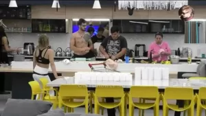 "Deja de meterte": Jorge frenó en seco a Jennifer de Gran Hermano tras pelea por la comida