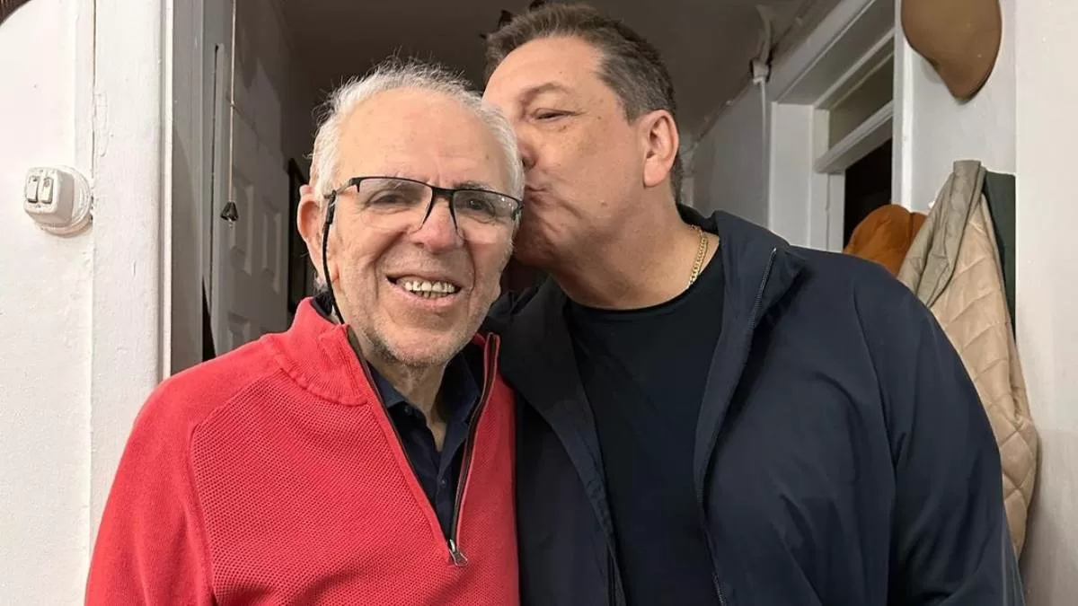 "Toda la pena y el dolor": Julio César Rodríguez comparte emotivas fotos del funeral de su papá