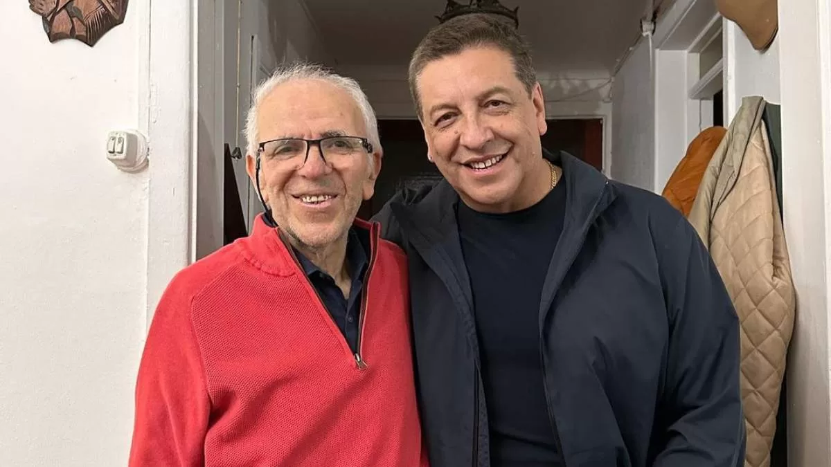 Julio César Rodríguez confirmó el fallecimiento de su padre: "Gracias por esperarme"