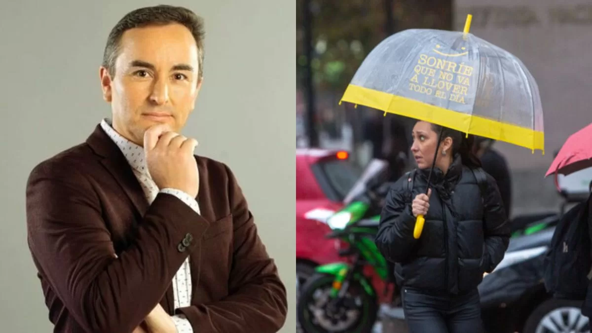 Lluvia en Santiago: Alejandro Sepúlveda advirtió el regreso de "cuantiosas" precipitaciones en la Región Metropolitana