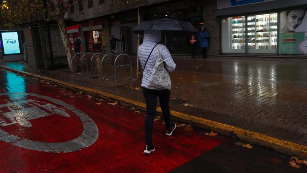 Lluvia En Santiago