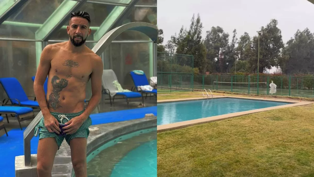 Mauricio Isla llama la atención al mostrar cómo luce su lujosa casa mientras llueve