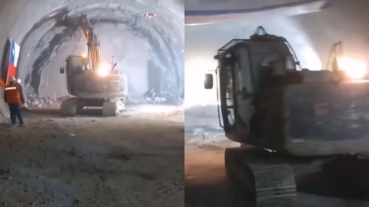 Metro de Santiago: Video viral muestra la impactante construcción de la estación Quilicura de la Línea 3