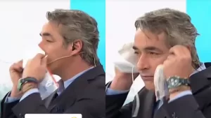 "¿A cuántos nos pasó lo mismo?" | José Luis Repenning protagoniza chascarro en vivo: así reaccionaron los televidentes