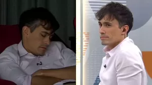 Video muestra a Roberto Cox durmiendo en comerciales y así reacciona: "Puta que son..."