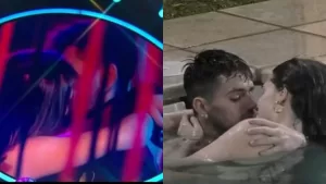 ¿La conquistó? Bambino y Alessia protagonizan dos apasionados besos en Gran Hermano Chile