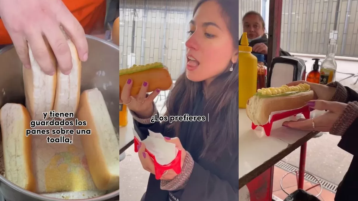 TikToker peruana prueba el completo talquino y su gesto se hizo viral en redes
