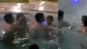 "Es un asco este hue...": Acusan a Rubén de acosar a Coni en la piscina de Gran Hermano Chile y fans enfurecen